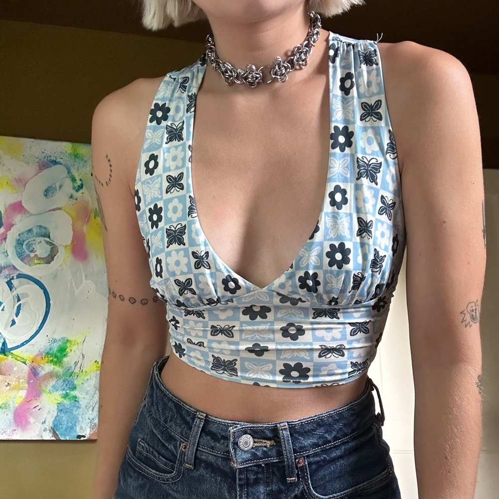 Urban Outfitters Tie Top
